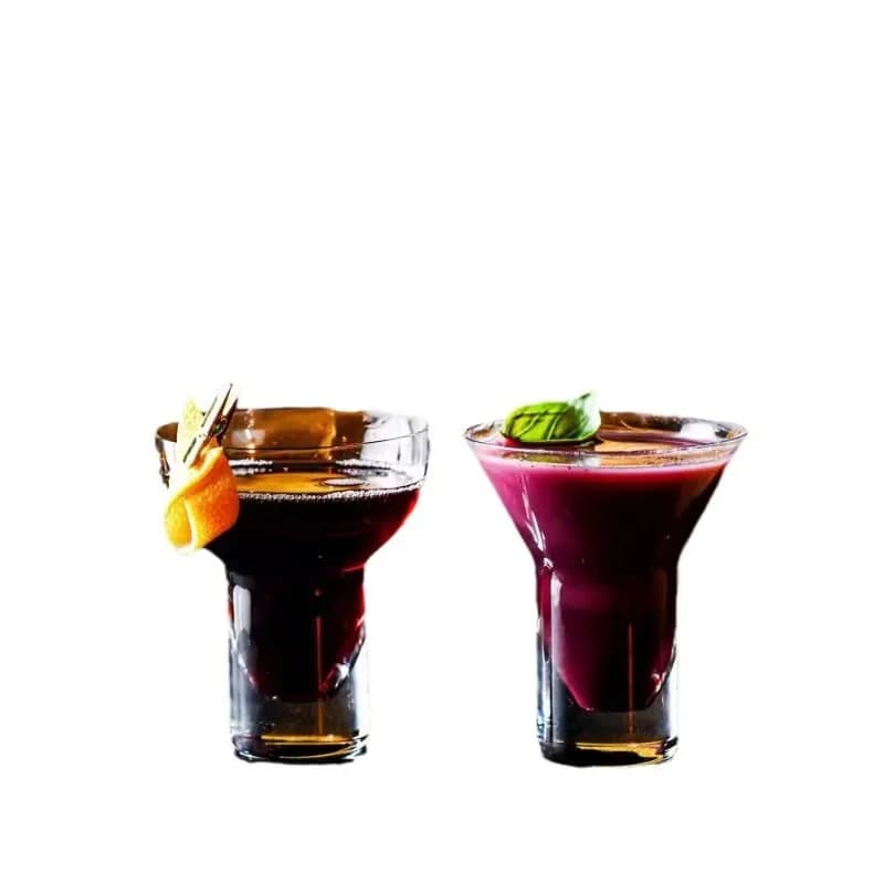 Crystal glass creative cocktail cup set