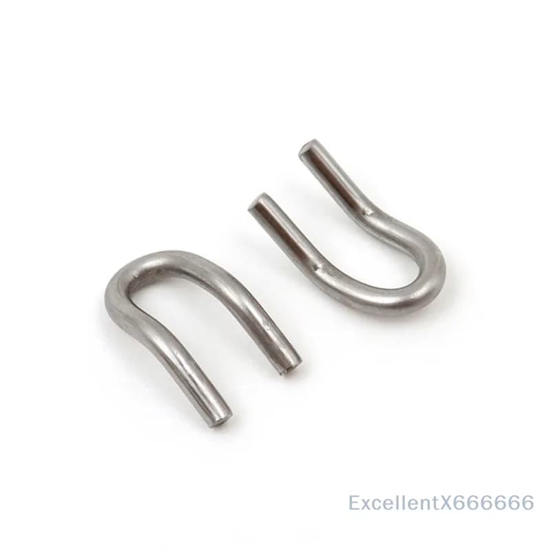 5pcs Motorcycle Exhaust Spring U-Hook Telescopic Fixed Lengthened Scooter Escape Adapter Pipe Muffler Parts for Moto Scooter