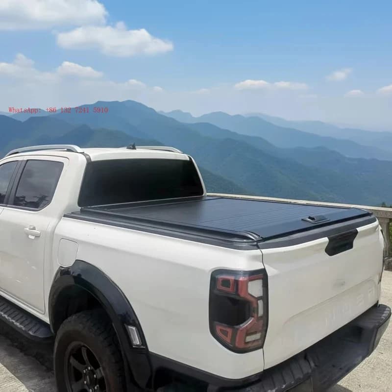 Factory direct sales ODM Retractable Truck Bed Manual Pickup Tonneau Roll up Cover for 2009-2020  Ram1500