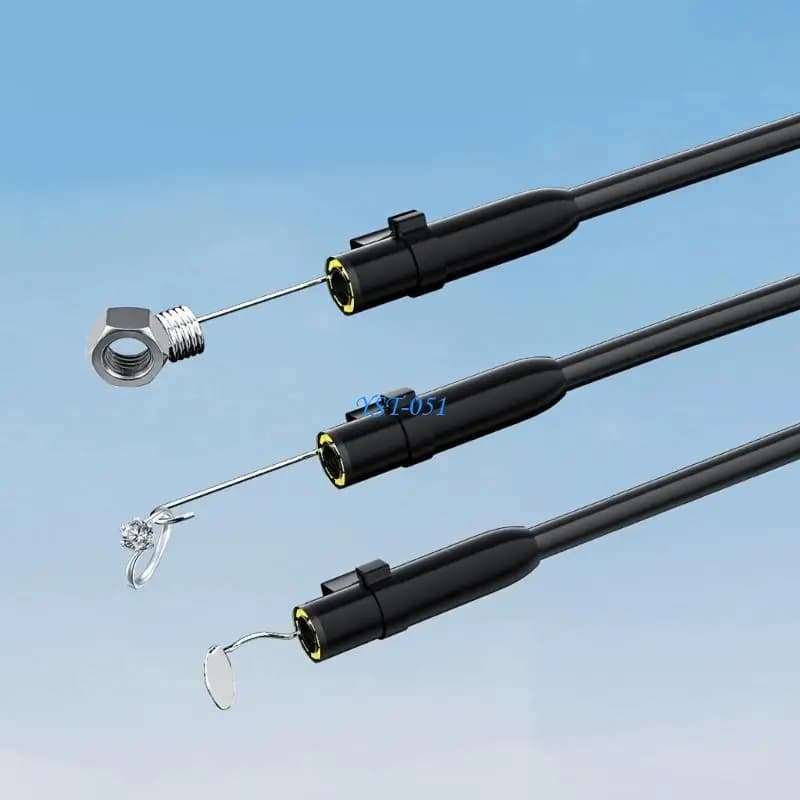 E15A Industrial Endoscope for Deep Hole Detection Waterproof IP67 4.3 Inch Display Hard Cable Available in Multiple Lengths