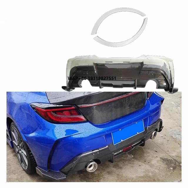 For GR86 ZN8 BRZ ZD8 INGS1 NSPECR Rear Bumper Body Kit GR86 ZN8 BRZ ZD8 Carbon Fiber Rear Bumper