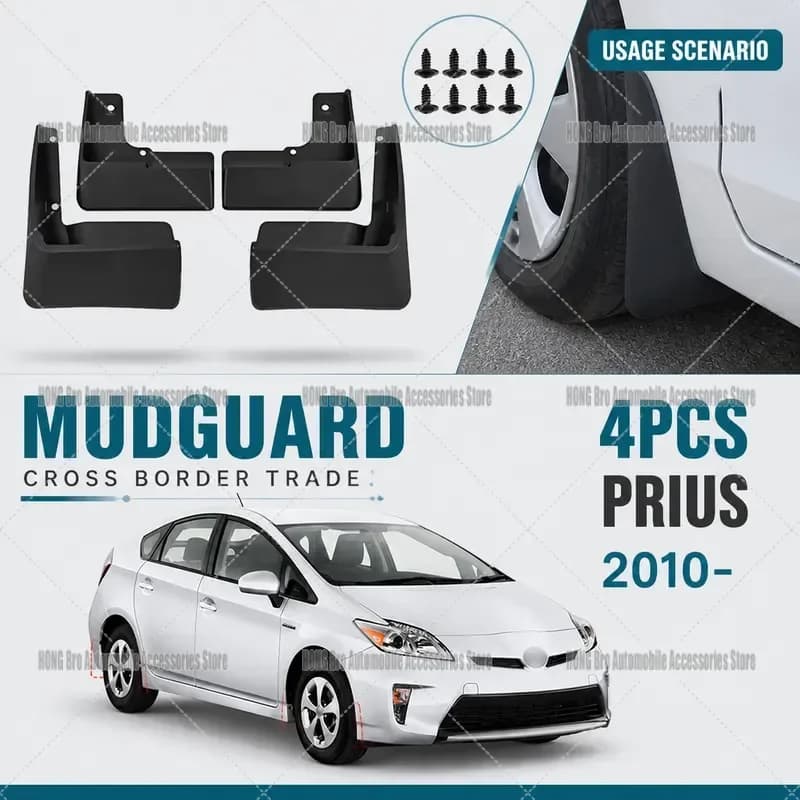 For Toyota Prius 2010-2015 Front Fender Liner Splash Guard Mud Flap Auto Body Replacement Parts Wheel Arch Protector