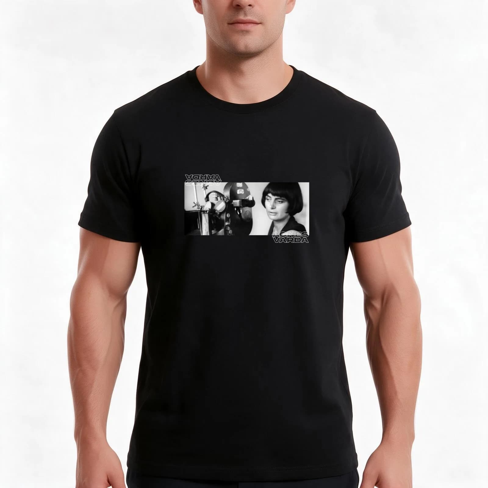 DIRECTORS / AGNES VARDA T-Shirt, Summer Casual Cotton Tee, Oversized Streetwear Tops, Vintage Graphic Print, Unisex Men Women