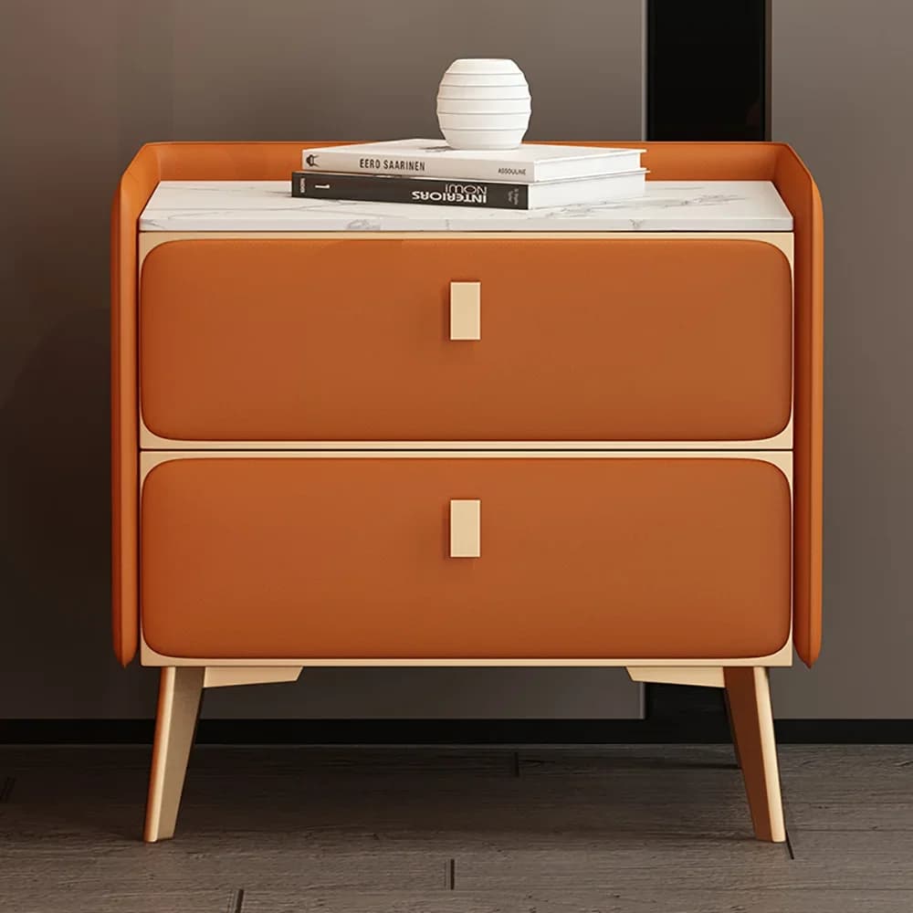 Trendy Elegant Nightstand Luxury Beauty Modern Storage Night Table Aesthetic Elegant Comfy Mesitas De Noche Bedroom Furniture
