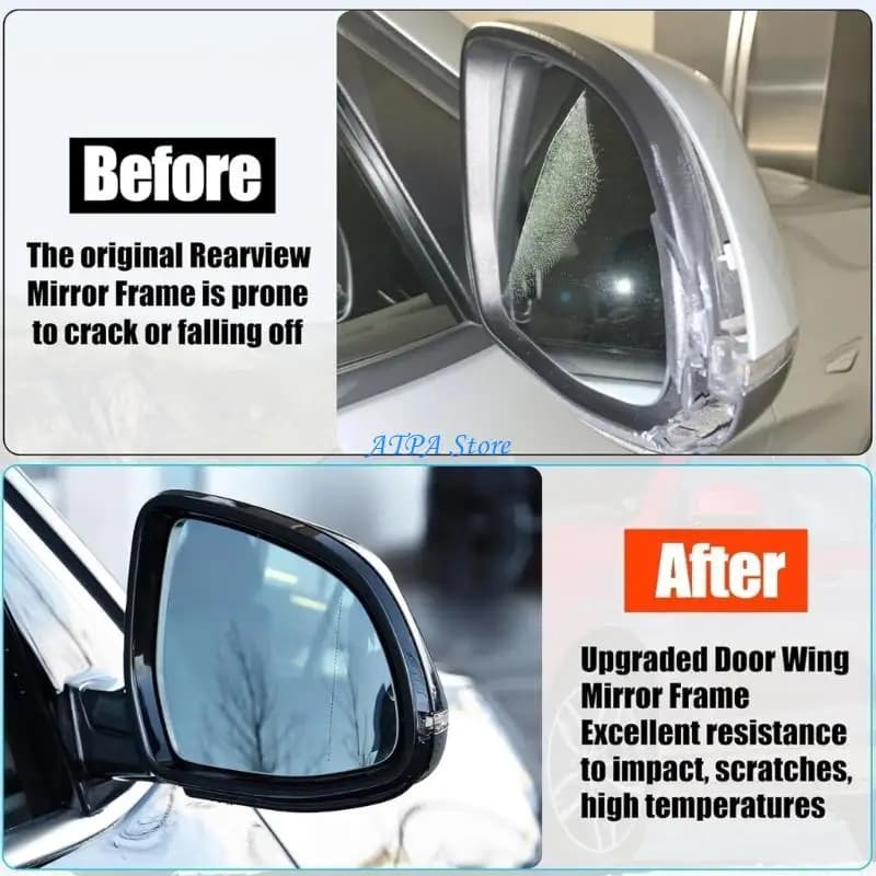 U13C 51167327911 Replacement Mirror Housing Frame Suitable for Car F15 F16 Vehicles