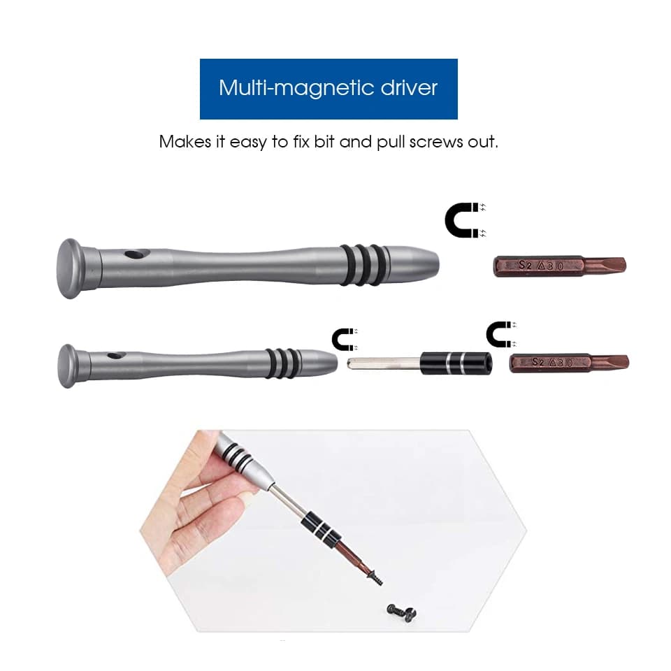 60 in 1 Mobile Phone Repair Tool Multi-function CRV Precision Screwdriver Set