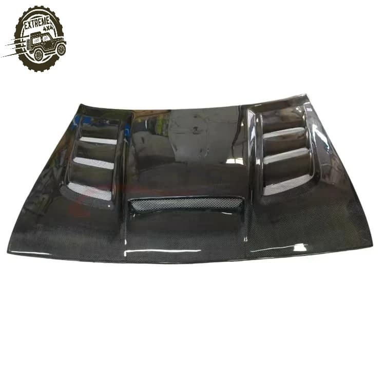 For  Dodge Challenger Carbon Fiber Engine Hood Bonnet  Scoop Accessories
