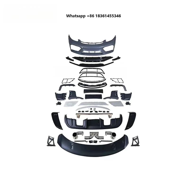For GT4 RS-Fits Vehicl Integrally Molded Technology Exte High QualityPremium Car Accsori Factory Auto PP Body Kit -