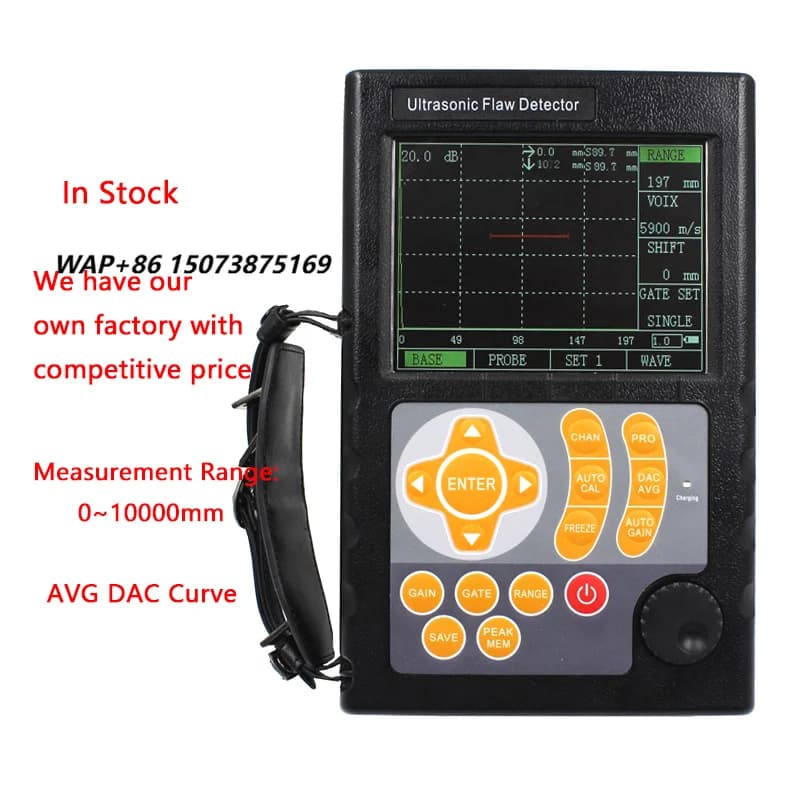 JUT900 Portable Ultrasonic Flaw Detector NDT in Stock UT Flaw Detector