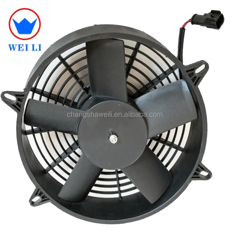 Factory Direct Sales Axial Flow Fans 12v 24v Condenser Fan Motor LNF2202SX For Auto Cooling System Air Conditioner