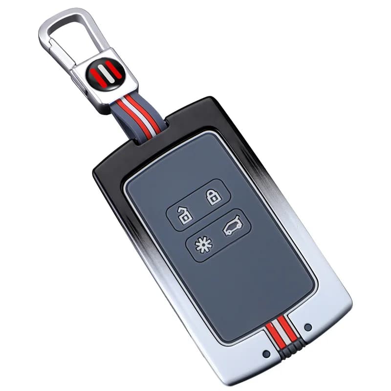 Car Zinc Alloy Key Case Cover Buckle For Renault Fluence Duster Megane Kadjar Clio Auto Interior Accessories