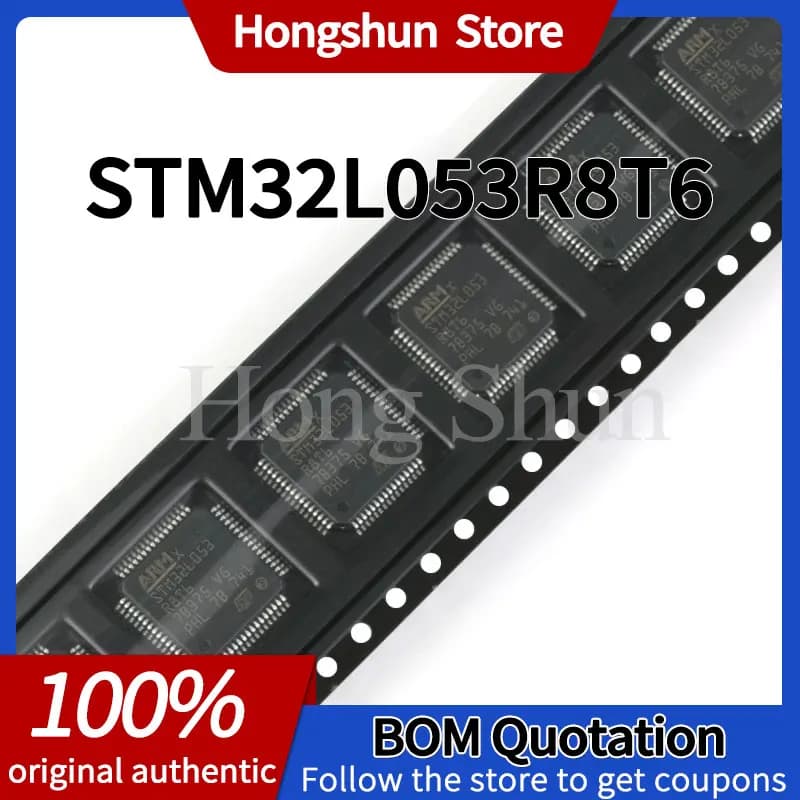 STM32L053R8T6 Black phone case