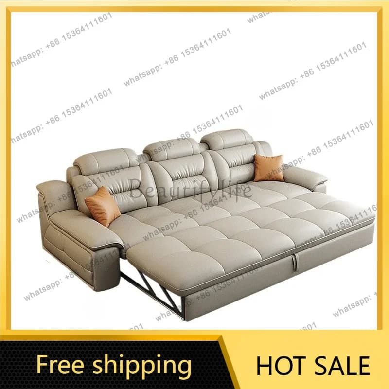 Multifunctional Designer Sofas Modern Luxury Living Room Comfortable Sofa Bed Lounge Adult American