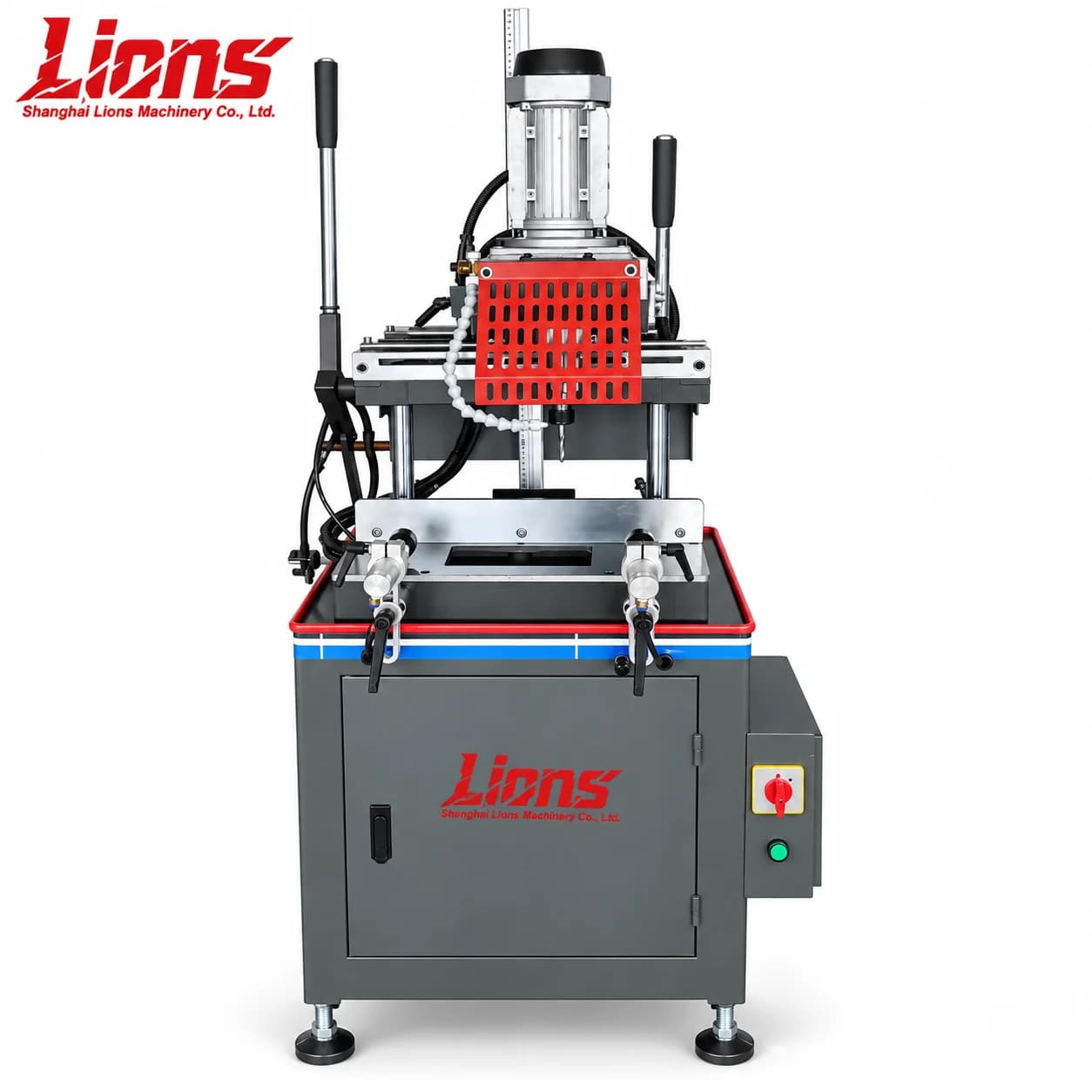2.2kW Manual Copy Milling Machine for Aluminum Profile Hole and Slot Processing
