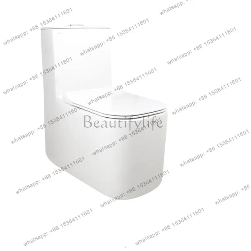 Flush toilet Household bathroom Deodorant and splash-proof ceramic toilet L17363