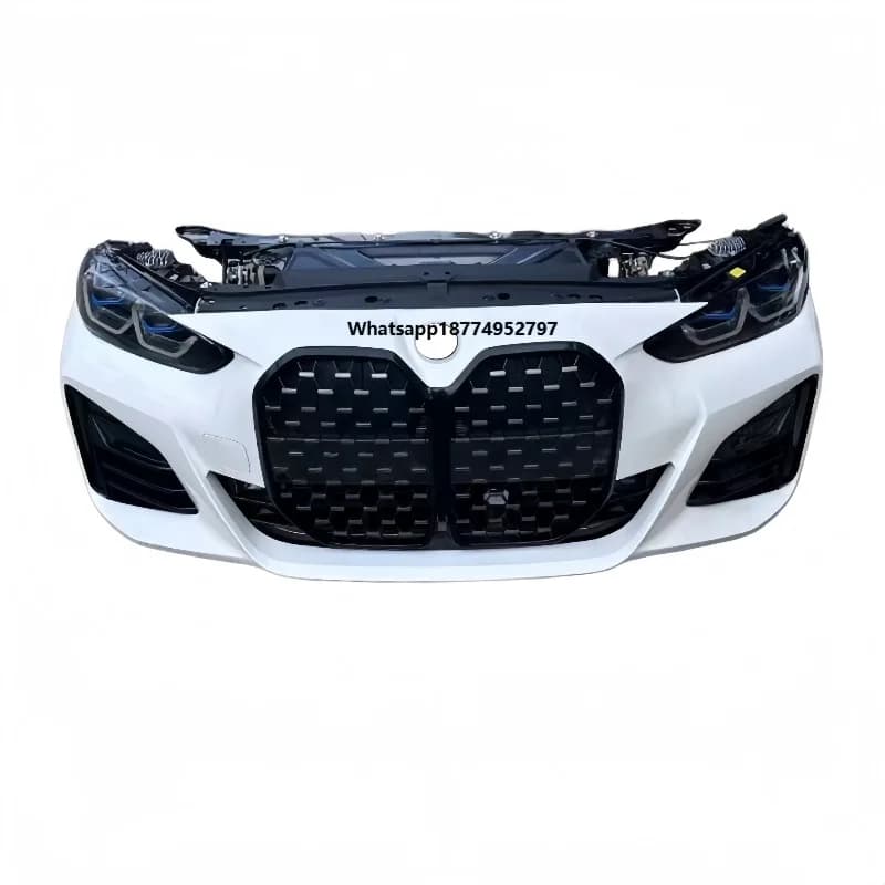 HighQuality M Sport Front Bumper Assembly with Radiator & Cooling Fan for 4 Series G22G23 Universal Fitment