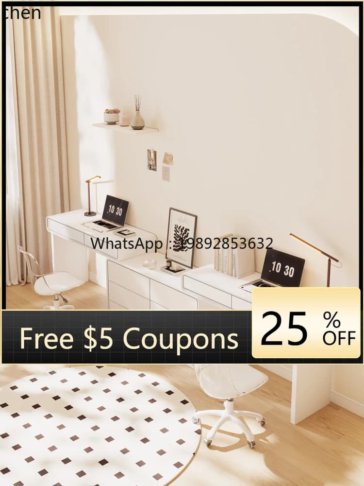 AB  Desk Makeup Table Two-in-One Computer Desk Dressing Table Integrated Bedroom Furniture