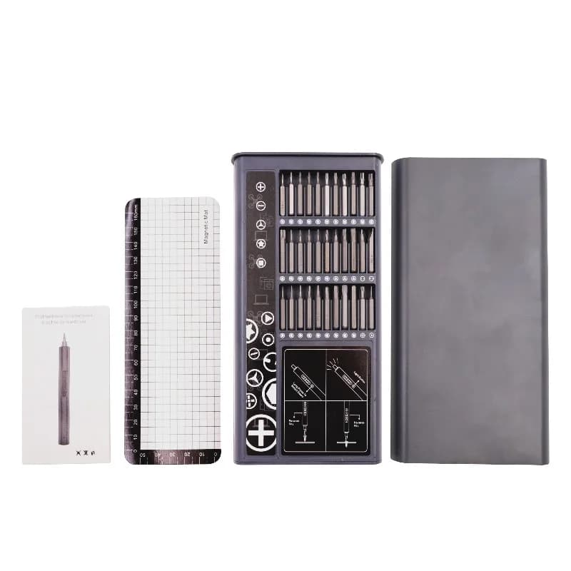 Multi-function Mini Electric Screwdriver 75 in 1 Magnetic Electronic Lithium-ion Charge Power Screwdriver Set