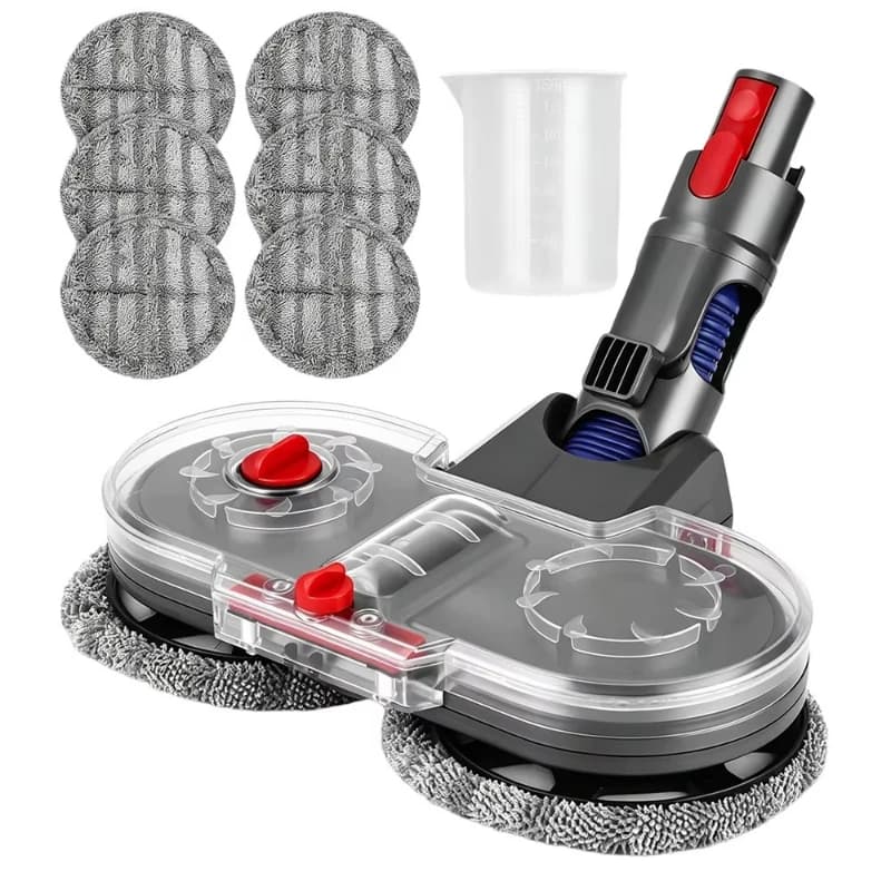 Vacuum cleaner accessories Electric cleaning mop head replacement mop brush