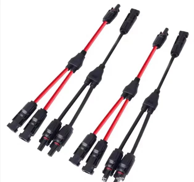 2pcs Factory Price Solar Panel Connector C4-2y 3y 4y Solar Ac Cable Single-core Pv Cable Panel Solar Cable Wiring Harness