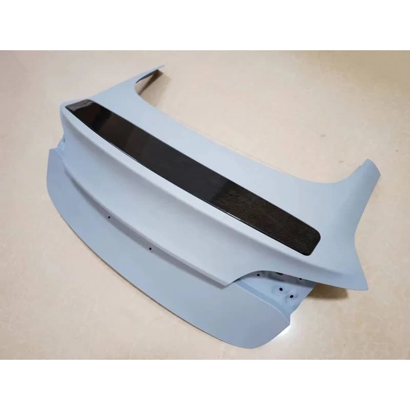Upgraded Electric Automatic Carbon Rear Trunk Spoiler Tail Wing Kit for Mid-Size Sedan SUV Off-Road