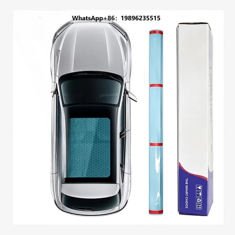 Ultra Performance TPU Automotive Roof Window Films High Heat Rejection Self Healing EV Car Roof Glass Films