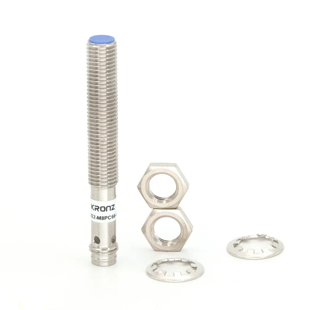 2026 Position Detection Sensors IP67 M8 Connector Quasi-flush 2mm 10-30VDC PNP Normally Open Inductive Proximity Sensors