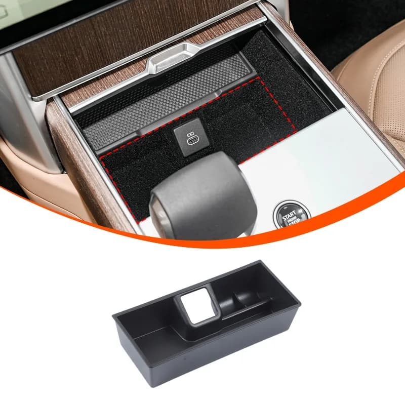 ABS Central Console Multi-Function Storage Box tray  for 2025 Land Rover Range Rover Executive Car  Organizer Accessories