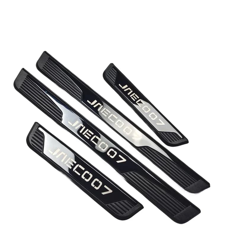 For Chery Jaecoo 7 J7 2023 2024 2025 2026 2027 Car Auto Part Abs Stainless Steel Door Sill Protector Pedal Scuff Plate Supplies