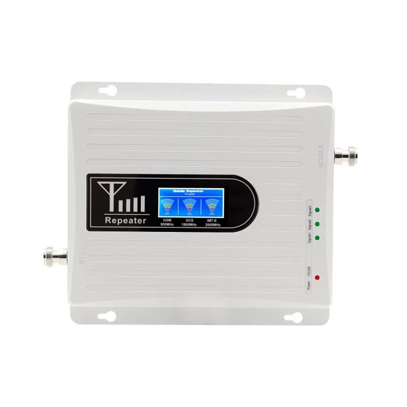 best seller Signal Extender 900 1800 2600Mhz 4g Mobile Signal Amplifier 2g3g4g Network Phone Booster