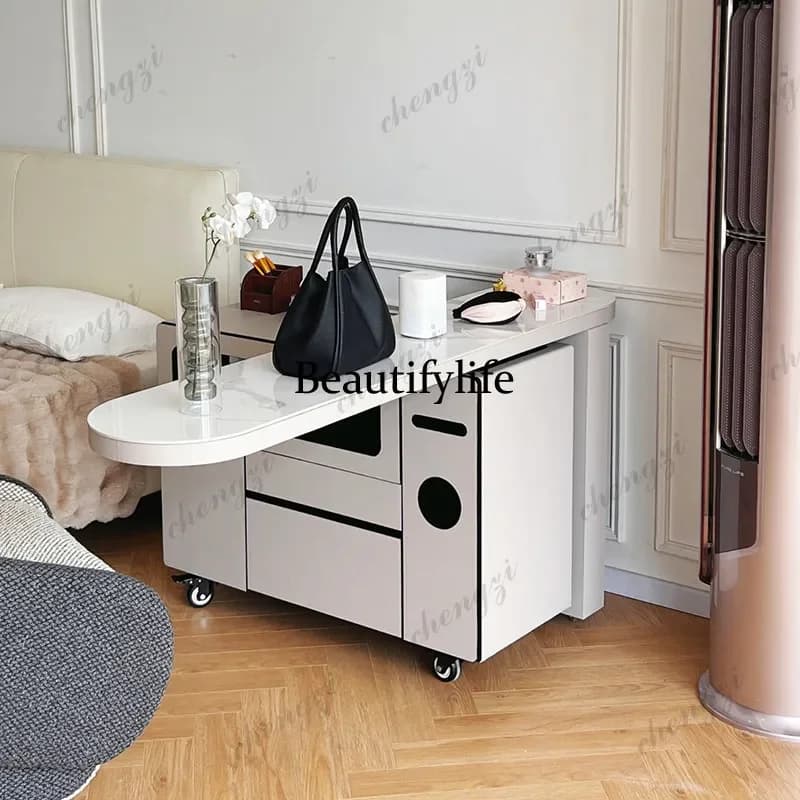 M138 Natural Makeup Table Simple Minimalist Storage Bedroom Dressing Table Adult Lounges Coiffeuse Chambre Furniture For Home