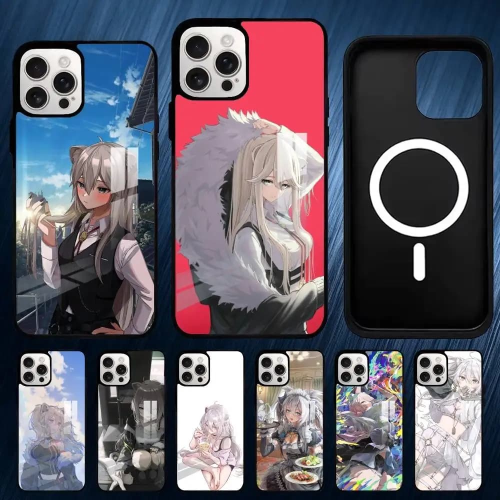 S-Shishiro Botan  Phone Case For iPhone 17,16,15,14,13,12,11,Plus,Pro,Max Magsafe Magnetic Wireless Charging