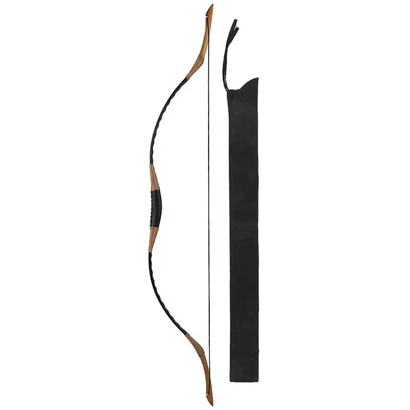 H1 Archerys Handmades Traditional Hungarians Longbows Archery Recurve Bow for Huntings 20-110Lbs