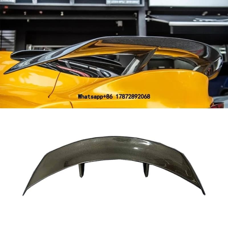 For Gr Supra A90 A91 Mk5 Rear Wing Car Fixed Wing Spoiler AG Style Rear Trunk Wing Carbon Fiber