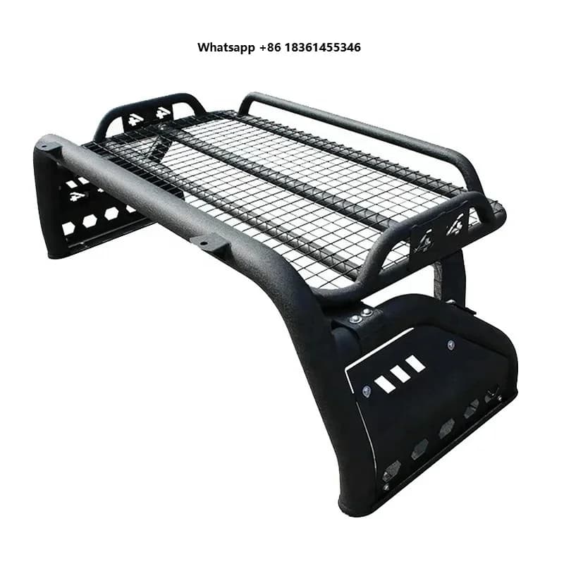 For 4x4 Pickup Ranger/hilux/np300 Truck Accessories Universal Anti Roll bar with Basket