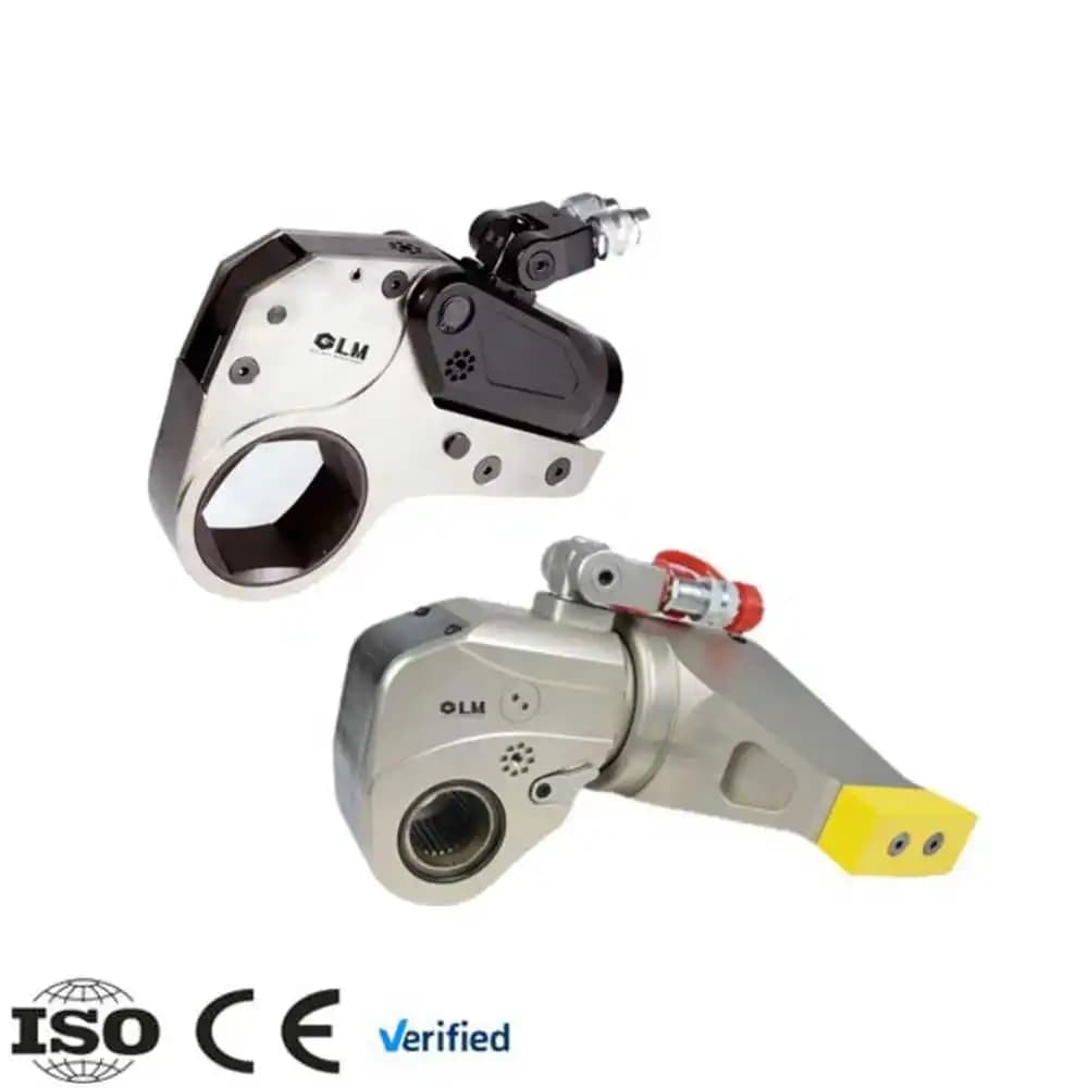Professional Cordless High Torquing Tools Alloy Steel Hollow Set Impact Wrench for Tightening Bolts Hydraulic Torque Tool