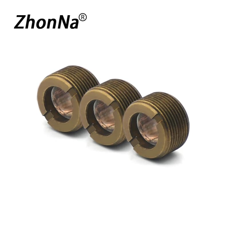 M9 Laser Collimating Lens - φ6 Aspheric Glass, F10 Focal Length, Brass Material, Matte Finish for Optical Focus