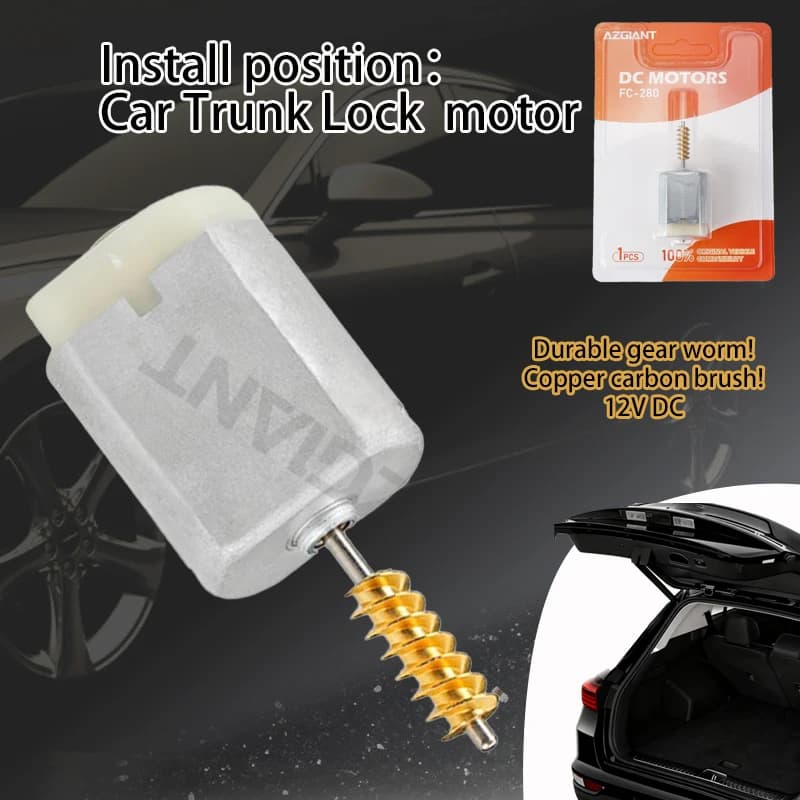 AZGIANT 1021460 310251 For Dacia Duster/Logan/Sandero II Car Trunk Latch Lid Lock Release DC motor Non dismantling installation
