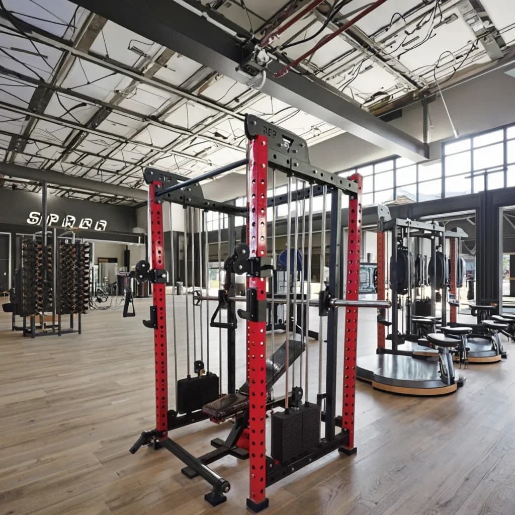 All-In-One Full-Frame Smith Machine Multi-Function Station