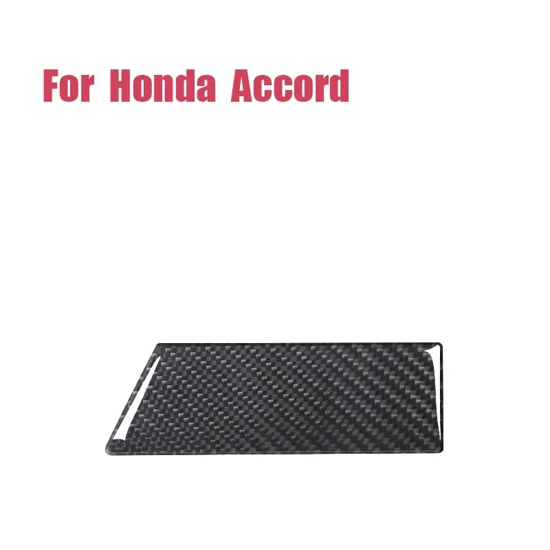 For 18-21 Accord Tenth Generation Car Interior Modification Carbon Fiber Steering Wheel Left Decorative Sticker