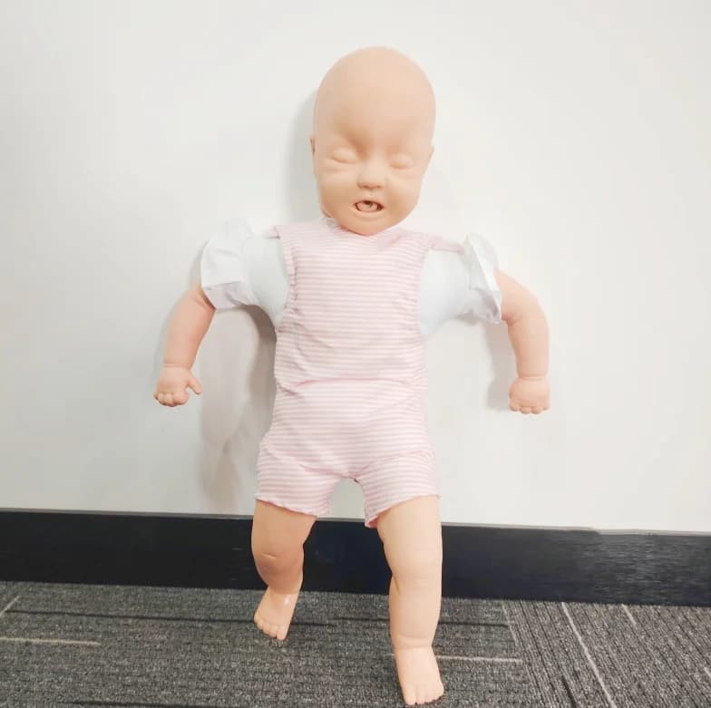 Advanced Baby CPR Manikin for Tracheal Obstruction First Aid Medical Science Product