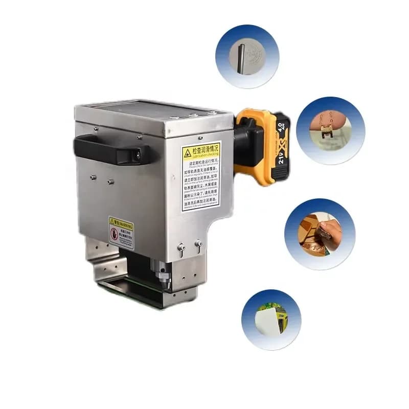 2024 New Electric Marking Machine Portable Integrated Metal Mold Specification Model Coding Machine in China