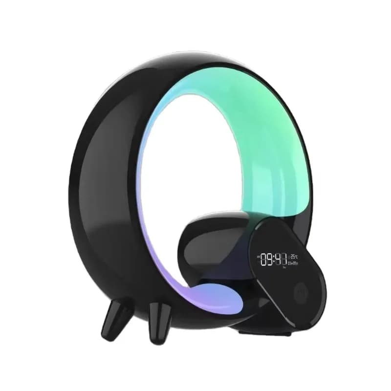 New Gift App Control Wake-up Light with white noise Digital Sunrise Wake-up Light Alarm Clock Device