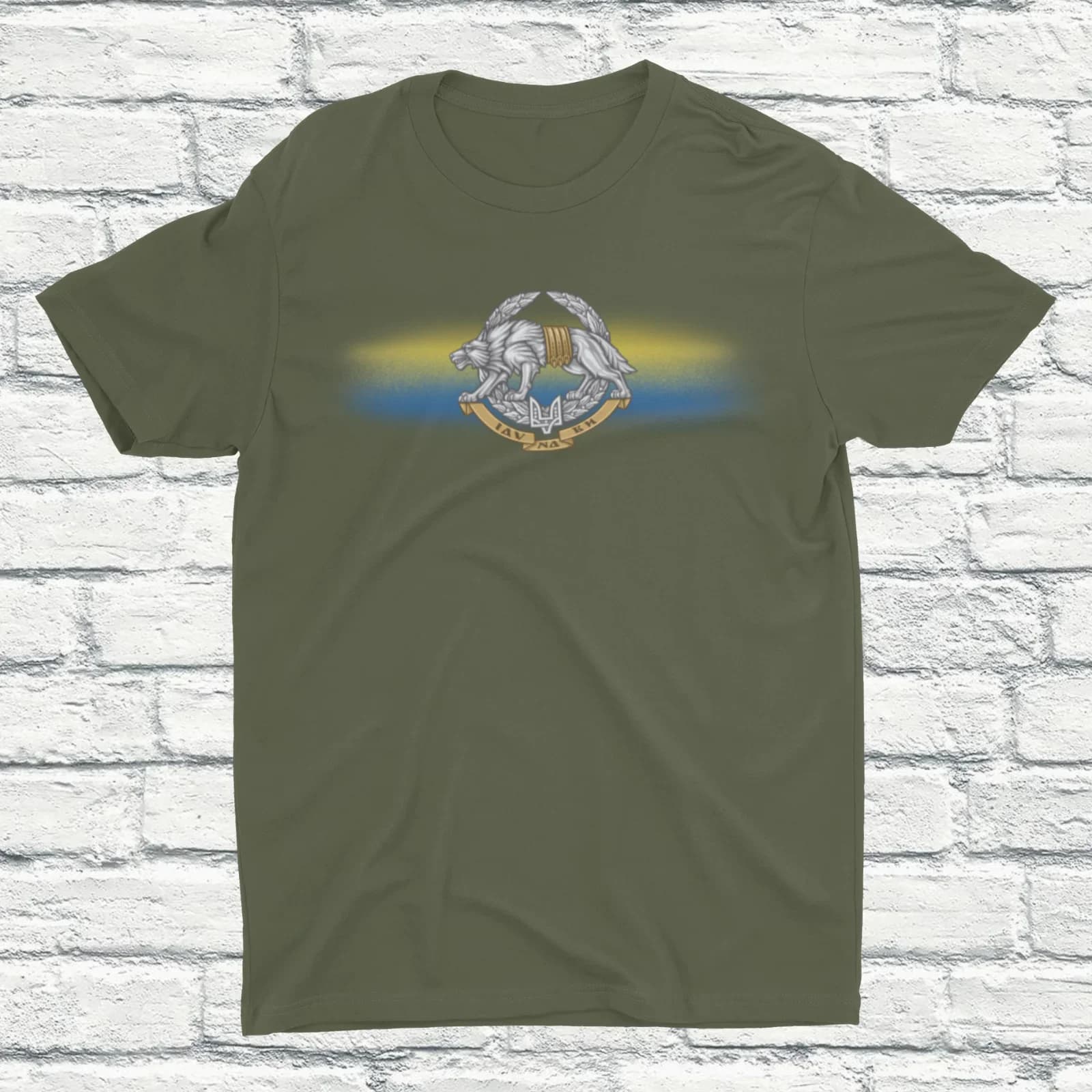 Ukraine Special Operations Army Style T Shirt Men's 100% Cotton Casual T-shirts Loose Top Size S-3XL