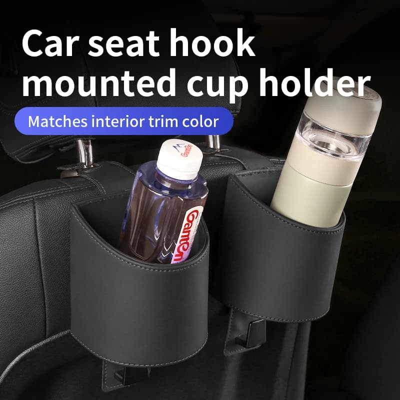 For Mercedes - Benz W168 W169 W176 W177 Car Seat Cup Holder Car Seat Back Multi-functional Hook Rear Creative Water Cup Holder