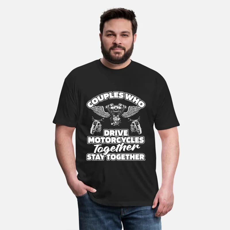 0415 Retro Cool Gift t shirt for Motorcycle Couple Full Of Spee Graphic clothes 100% cotton printed tee All size Tops S-6XL