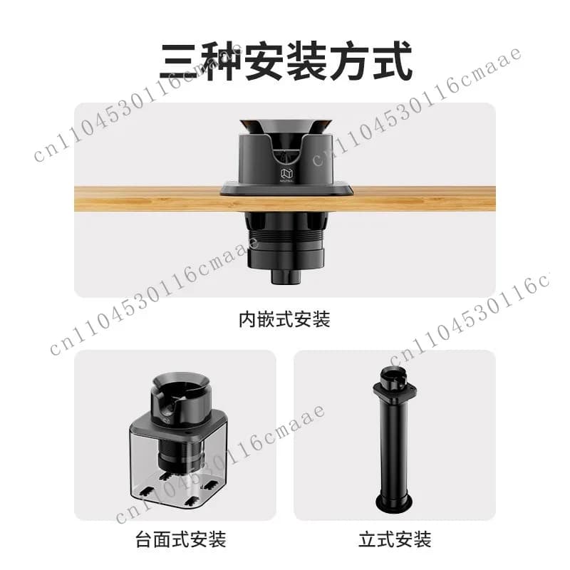 Coffee grounds cleaner, automatic powder bowl slag cleaner, no rag washing electric commercial cleaning machine