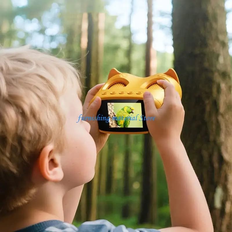 Y5GD Children Portable Microscope Camera with High Definition Screen Rechargeable