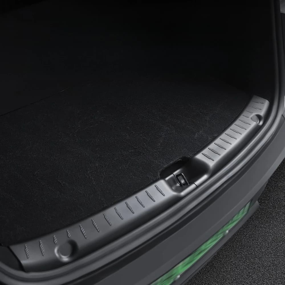 Car Rear Trunk Sill Threshold Protector Plate Guard For Tesla Model Y Juniper 2025-2026 Cargo Loading Wear Resistant Trim Cover