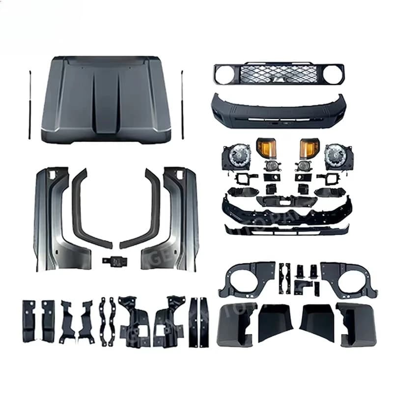 Auto Parts Accessories Body Kit Upgrade Body Kit Conversion Kit for Land Cruiser 70 Series LC76 Fj76 Upgrade to 2024 2022